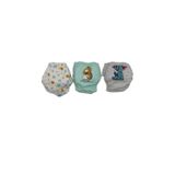 bejamonti Alıştırma Külodu 3'lü Set Unisex 2-4 Yaş , 2-4-Yıl, BJTM00175, mavi, üniseks-bebek