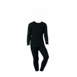 bejamonti chocolate baby kids Çocuk Termal Takım Uzun Kollu Termal Bady Tayt Kız Erkek Siyah Termal Body, SİYAH, 9-10-yas