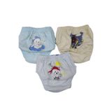 bejamonti chocolate baby kids Erkek Bebek Sevimli 3'lü Alıştırma Külodu, 9-12 Ay, 9NKMOKAModa5663ateşi, Renkli, erkek-bebek