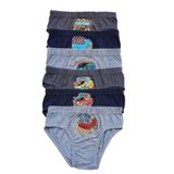 bejamonti chocolate baby kids Erkek Çocuk Renkli Desenli Slip Külot Pamuklu 6lı Paket, Karışık, 3-4-yas