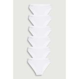 Bejamonti Chocolate Baby Kids Kadın Slip Külot, Seamless Dikişsiz, 6'lı Set Lazer Dikişsiz Seamless
