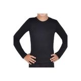 Bejamonti Chocolate Baby Kids Kız Erkek Çocuk Termal Fanila, Pamuk Likra Karışımı, Siyah, 8-10 Beden Termal Fanila HTMD 0136