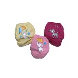bejamonti chocolate baby kids Sevimli Fil, Tavşan ve Ceylan Temalı Kız Bebek Alıştırma Külodu 3'lü, Renkli, 2-4-yas