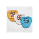 Bejamonti Chocolate Baby Kids Storybaby 3'lü Erkek Alıştırma Külodu, Racing Set, 1-2 Yaş, Beyaz