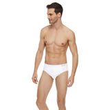 bejamonti Elit Slip Külot Likralı Kemerli Elastan İç Giyim, S, cg1bej780, Beyaz, erkek