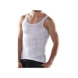 bejamonti Erkek Beyaz Korse Atlet, Beyaz, xl
