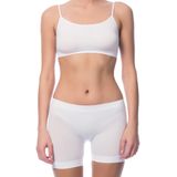 bejamonti Kadın Beyaz Dikişsiz Şort Tayt 2029, Beyaz, m