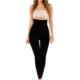 bejamonti Kalın Kumaş Korse Tayt, 3XL, cg134000514, Siyah, Kadın