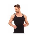 Bejamonti Kaşkorse İnce Askı Fitilli Spor Atlet, L, 1BJMNT-00-721030001, Siyah, Erkek