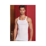 bejamonti Kaşkorse İnce Askı Fitilli Spor Atlet, M, 1BJMNT-00-721030001, Beyaz, Erkek