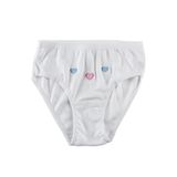 Bejamonti Kız Çocuk Beyaz Slip Külot, 6'lı Paket Elf568tut08216