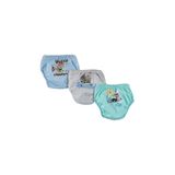bejamonti Storybaby - 3lü Erkek Alıştırma Külodu - Ayılı Set, Mavi, 2-4-yas