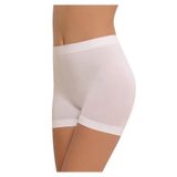 bejamonti Taktel Dikişsiz Seamless Şort, XL, KRSBEJ7NBB_20077, Beyaz, Kadın