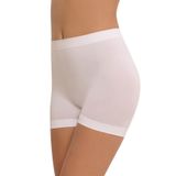 bejamonti Ten Dikişsiz Şort Boxer İç Giyim, XL, KRSBEJ7TYC00041696498, Beyaz, Kadın