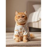 Bejjy Pamuklu Kedi Tulum Pijama