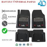 Beka Krom Gri Ford Focus Sedan 2023 4D Havuzlu Universal Paspas