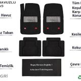 Beka Smart Forfour 4 Kapı 2014 4D Havuzlu Yeni Nesil Universal Krom Gri Paspas