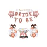 Bekarliğa Veda Bride Kutlama Balon Set