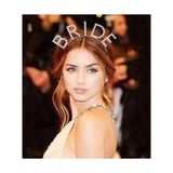 Bekarlığa Veda Kristal Taşlı Gümüş Bride Tacı