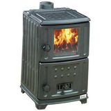 Bekaş 915 S Bekaş Camlı Lüx Salon Turbo Şömine Ateş Tuğlalı Soba (Mat Siyah Renk)