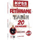 Bekir Çelik 2026 KPSS FETİHNAME Tarih Tamamı Çözümlü 20 Deneme