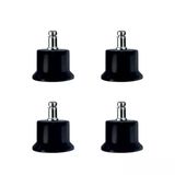 Bekleme Bingo Ayak Geçmeli Pimli - 50MM - Siyah 11MM HKS282 - 4 Adet TG-1395 346721