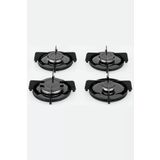 BEKO Ankastre Cam Ocak Izgarası Set Üstü Izgara Takımı Ocak Izgarası Emaye Izgara Yuvarlak Izgara