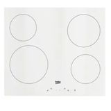 Beko AOV 64400 B 4 Gözlü Vitoseramik Cam Yüzeyli Ankastre Ocak Beyaz