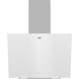 Beko BDE 6040 B Beyaz Duvar Tipi Davlumbaz Eğimli Tasarım ile 408 m³/h Hava Debisi