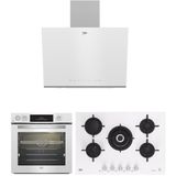 Beko BDE 6062 B - BOCD T 7521 DWKB - BFV 631 B Beyaz 3'lü Ankastre Set