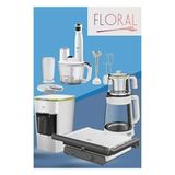 Beko Beyaz Floral Serisi Küçük Ev Aleti Çeyiz Seti