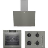 Beko BFC631G - BOCDT6510EG - BDE6062G Gri 3'lü Ankastre Set