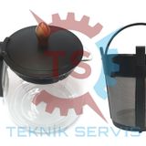 BEKO BKK 2116 TEA PARTY ÇAY MAKİNESİ UYUMLU FİLTRELİ CAM DEMLİK