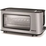 Beko BKK 2192 1100 W 7 Programlı 1 Dilim Hazneli Ekmek Kızartma Makinesi Inox