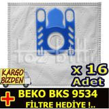Beko BKS 9534 10 Adet Süpürge Toz Torbası
