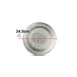 Beko BMD 200 S Mikrodalga Fırın Cam Tabağı Tepsisi 24,5cm Çapında Üç 3 Tırnaklı Tabak Tepsi Borcam