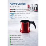 Beko Büyük Kapasiteli Ibrik Çay ve Kahve Demleme Cezvesi - Altın - Turkuaz - Seçenek 1