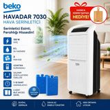 Beko Buz Konulabilen Uzaktan Kumandalı Hava Soğutucu - Beyaz