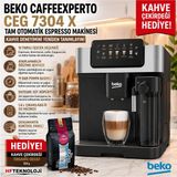 Beko Cegx Caffeexperto® Tam Otomatik Tam Otomatik Espresso Makinesi + Kahve Çekirdeği Hediye - 41*26*37 cm