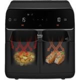 Beko Çift Hazneli 2in1 Fitfry Az Yağlı Airfryer, Sağlıklı ve Pratik Pişirme - Ahşap