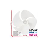 Beko D1 9472 NE Buzdolabı Arka Fan Pervanesi Motor Soğutucu Kanadı