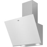 Beko Duvar Tipi Davlumbaz Beyaz Eğimli Tasarım 720 m3/sa Hava Debisi ile Sessiz Çalışma