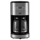 Beko FK5112 1000 W Filtre Kahve Makinesi Inox 12 Fincan Kapasitesi ile Otomatik Kapanma Özelliği - Siyah