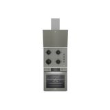 Beko Gri Cam 3lü Ankastre Set