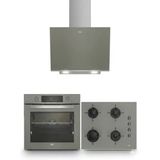 Beko Gri Cam Ankastre Set (Bfc 431 G Buhar Destekli Fırın + Bocdt 6510 Eg Ocak + Bde 6062 G Davlumbaz)