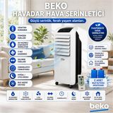 Beko Havadar Uzaktan Kumandalı ,serinletme ve Aynı Zamanda Havayı Temizleme Özelliğine Sahip Iyonizer Hava Soğutucu - Beyaz