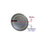 Beko Mikrodalga Fırın Döner Cam Tabak 24,5cm Çapında Tırnaksız Düz Taban Borcam Tepsi Orijinal