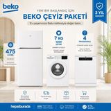 Beko Muhteşem Düğün ve Çeyiz Paketi Buzdolabı, Bulaşık Makinası, Çamaşır Makinası - Beyaz