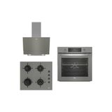 Beko New Grey Star 3lü Ankastre Set ( Bfc 330 G - Bocd T 6011 Eg - Bde 6050 G )