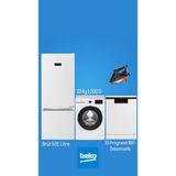 Beko Premium Çeyiz Paketi | 531 Litre No-Frost + 10 kg 1200 Devir + 10 Program Wifi Bulaşık Makinesi + Hediye Buharlı Ütü - preposr92921